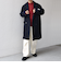 SHIPS any: PURE WOOL MELTON ダブル チェスターコート 25AW◆