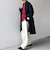SHIPS any: PURE WOOL MELTON ダブル チェスターコート 25AW◆