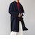 SHIPS any: PURE WOOL MELTON ダブル チェスターコート 25AW◆