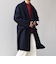 SHIPS any: PURE WOOL MELTON ダブル チェスターコート 25AW◆
