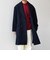 PURE WOOL MELTON ダブル チェスターコート 26AW◆