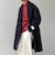 PURE WOOL MELTON ダブル チェスターコート 26AW◆