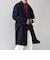 PURE WOOL MELTON ダブル チェスターコート 26AW◆