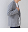 SHIPS any:〈洗濯機可能〉TEXBRID(R) タックハニカム ニッティング ジャケット 25AW◆