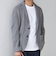SHIPS any:〈洗濯機可能〉TEXBRID(R) タックハニカム ニッティング ジャケット 25AW◆