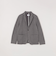 SHIPS any:〈洗濯機可能〉TEXBRID(R) タックハニカム ニッティング ジャケット 25AW◆