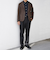 SHIPS any:〈洗濯機可能〉TEXBRID(R) タックハニカム ニッティング ジャケット 25AW◆