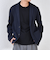 SHIPS any:〈洗濯機可能〉TEXBRID(R) タックハニカム ニッティング ジャケット 25AW◆