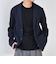 SHIPS any:〈洗濯機可能〉TEXBRID(R) タックハニカム ニッティング ジャケット 25AW◆