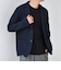 SHIPS any:〈洗濯機可能〉TEXBRID(R) タックハニカム ニッティング ジャケット 25AW◆