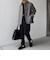SHIPS any: PURE WOOL MELTON シングル Pコート 25AW◆