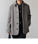 SHIPS any: PURE WOOL MELTON シングル Pコート 25AW◆
