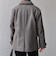 SHIPS any: PURE WOOL MELTON シングル Pコート 25AW◆