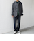 SHIPS any: PURE WOOL MELTON シングル Pコート 25AW◆