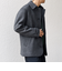 SHIPS any: PURE WOOL MELTON シングル Pコート 25AW◆