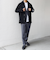SHIPS any: PURE WOOL MELTON シングル Pコート 25AW◆