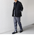 SHIPS any: PURE WOOL MELTON シングル Pコート 25AW◆