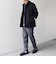 SHIPS any: PURE WOOL MELTON シングル Pコート 25AW◆