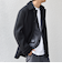 SHIPS any: PURE WOOL MELTON シングル Pコート 25AW◆