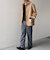 SHIPS any: PURE WOOL MELTON シングル Pコート 25AW◆
