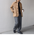 SHIPS any: PURE WOOL MELTON シングル Pコート 25AW◆