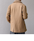 SHIPS any: PURE WOOL MELTON シングル Pコート 25AW◆