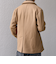 SHIPS any: PURE WOOL MELTON シングル Pコート 25AW◆