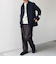SHIPS any: PURE WOOL MELTON シングル Pコート 25AW◆