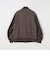 SHIPS any: PURE WOOL MELTON スタジアム ブルゾン (スタジャン)◆