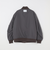 SHIPS any: PURE WOOL MELTON スタジアム ブルゾン (スタジャン)◆