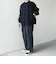 SHIPS any: PURE WOOL MELTON スタジアム ブルゾン (スタジャン)◆
