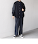 SHIPS any: PURE WOOL MELTON スタジアム ブルゾン (スタジャン)◆