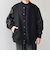 SHIPS any: PURE WOOL MELTON スタジアム ブルゾン (スタジャン)◆