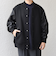 SHIPS any: PURE WOOL MELTON スタジアム ブルゾン (スタジャン)◆