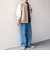 SHIPS any: PURE WOOL MELTON スタジアム ブルゾン (スタジャン)◆
