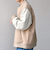SHIPS any: PURE WOOL MELTON スタジアム ブルゾン (スタジャン)◆