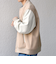 SHIPS any: PURE WOOL MELTON スタジアム ブルゾン (スタジャン)◆