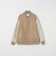SHIPS any: PURE WOOL MELTON スタジアム ブルゾン (スタジャン)◆