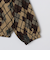 NOMARHYTHM TEXTILE: ARGYLE BLOUSON
