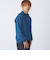 City Ambient Products:〈手洗い可能〉ポリエステル メッシュ ニット ポロ ロングスリーブ