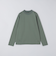 SHIPS: ハイゲージ クルーネック ロングスリーブ Tシャツ