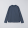 SHIPS: ハイゲージ クルーネック ロングスリーブ Tシャツ