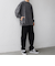 ONEITA: ケミカルウォッシュ サイド ポケット リラックス Tシャツ(ロンT)