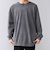 ONEITA: ケミカルウォッシュ サイド ポケット リラックス Tシャツ(ロンT)