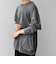 ONEITA: ケミカルウォッシュ サイド ポケット リラックス Tシャツ(ロンT)