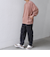 ONEITA: ケミカルウォッシュ サイド ポケット リラックス Tシャツ(ロンT)