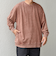 ONEITA: ケミカルウォッシュ サイド ポケット リラックス Tシャツ(ロンT)