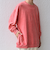 ONEITA: ケミカルウォッシュ サイド ポケット リラックス Tシャツ(ロンT)