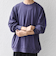 ONEITA: ケミカルウォッシュ サイド ポケット リラックス Tシャツ(ロンT)