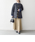 《予約》Traditional Weatherwear: ARKLEY Aライン ミドル ノーカラー コート